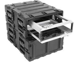 Canyonwest now offers SKB&apos;s 3RR Series 20-inch-deep Shock Rack Transport Cases with removable racks.