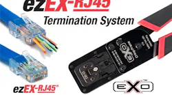 Platinum Tools launches ezEX-RJ45 termination system at BICSI; modular crimper eases handling of larger-diameter twisted-pair cables