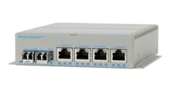 Omnitron Systems' OmniConverter GPoE+/SX is a multi-port Power over Ethernet Gigabit media converter with unique switching capabilities.