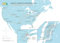 Hudson Fiber completes national Wide Area Network, adds 16 markets Hudson Fiber completes national Wide Area Network, adds 16 markets