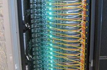 Spectacular data center cabling, as displayed on Flickr