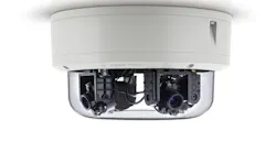 Omnidirectional megapixel camera features no-touch remote setup for rapid installation