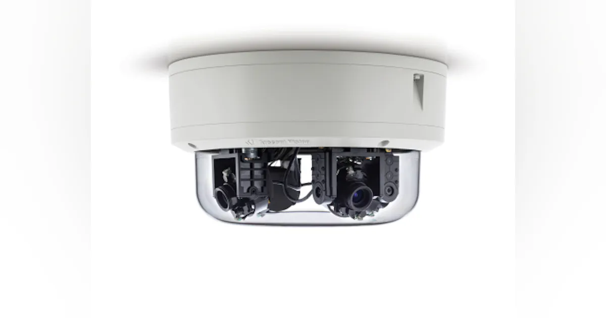 Omnidirectional megapixel camera features no-touch remote setup for ...
