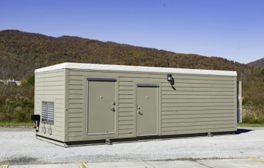 Binary Bunker, a bullet-, vandal-, and fire-resistant modular data center from Edge Mission Critical Systems, incorporates Rittal enclosure, racking, and cooling technologies.