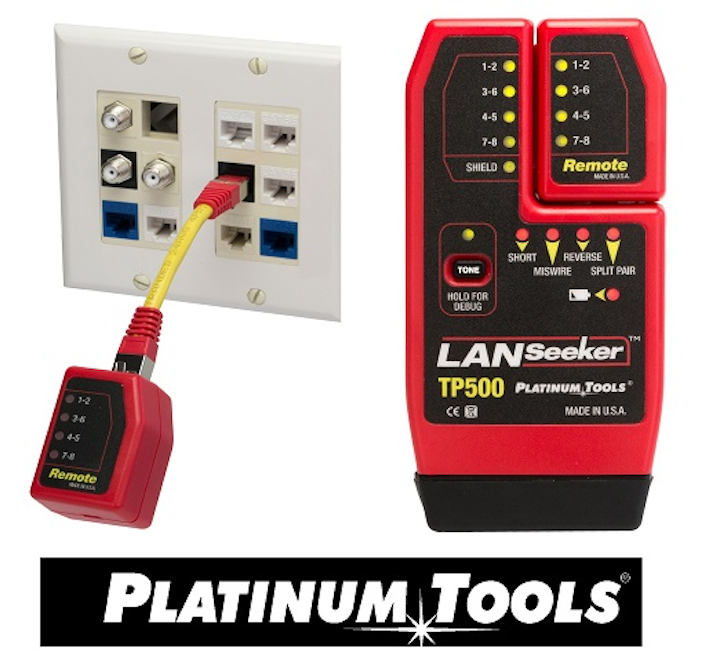 Platinum Tools to showcase LANSeeker cable tester at 2017 CEDIA Expo