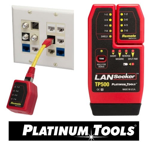 Platinum Tools to showcase LANSeeker cable tester at 2017 CEDIA Expo