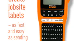 Brother upgrades P-touch EDGE handheld labeling tools for commercial and industrial cabling contractors