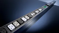 Intelligent PDUs from Server Technology - like this one - will be part of Legrand's data center portfolio once Legrand completes its acquisition of Server Tech.