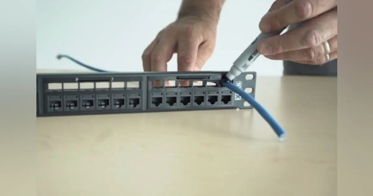 Preloaded patch panels allow one-handed termination | Cabling ...