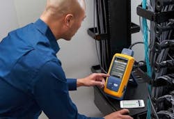 A white paper from Fluke Networks emphasizes the importance of using a test instrument that complies with TIA-1152-A when testing Category 8 cabling systems, to ensure the tester properly reports screen continuity. A white paper from Fluke Networks emphasizes the importance of using a test instrument that complies with TIA-1152-A when testing Category 8 cabling systems, to ensure the tester properly reports screen continuity.