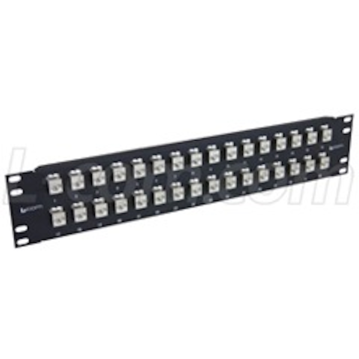 L-com unveils Cat 5e, Cat 6 mini-coupler patch panels in shielded, unshielded versions