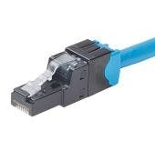 The TX6A UTP Field Term Plug from Panduit connects networked devices such as wireless access points, LED lighting, IP cameras and others. It is rated for use in plenum spaces.