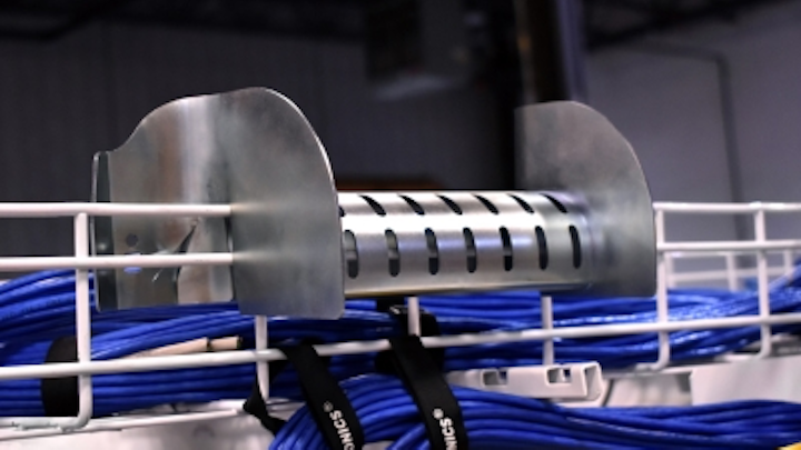 The Cablofil Universal Hang On Drop Out (ODU) from Legrand is designed for high-capacity data centers. It protects the integrity of trays and cables to help optimize performance, the company said.