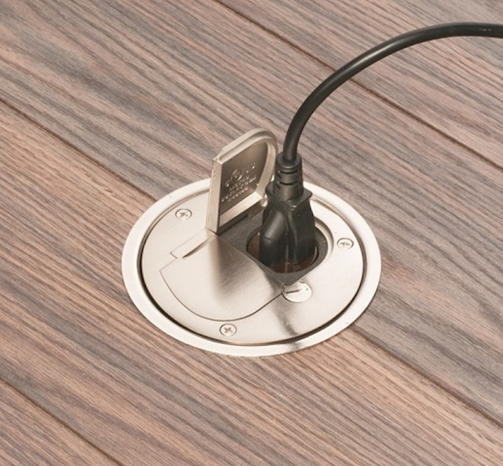 Drop In Floor Boxes For Easy Installation Cabling Installation Maintenance