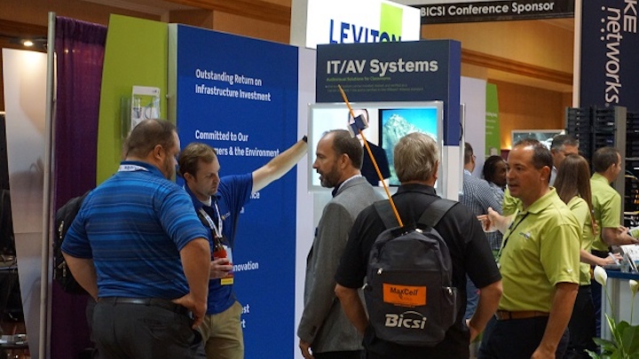 Leviton tapped for 3 talks at 2018 BICSI Winter show, including Cat 8 cabling, enterprise fiber, AV installations