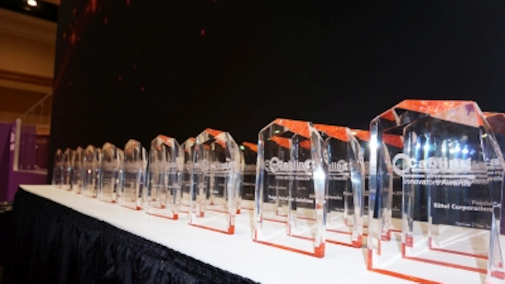 A total of 45 awards, in Silver, Gold and Platinum levels, were distributed to honorees in the 2017 Cabling Innovators Awards program. The program culminated with a ceremony at the BICSI Fall Conference on September 25.