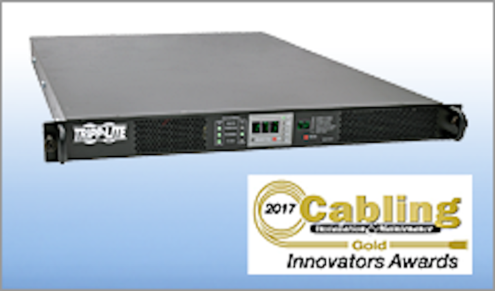 Tripp Lite receives Gold and Silver -level Cabling Installation & Maintenance 2017 Innovators Awards