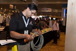 Alberto Luna was BICSI's Installer of the Year in 2015 and 2016. BICSI is accepting applications for its 2018 Cabling Skills Challenge, which will be held February 5-7 as part of the association's Winter Conference. Alberto Luna was BICSI's Installer of the Year in 2015 and 2016. BICSI is accepting applications for its 2018 Cabling Skills Challenge, which will be held February 5-7 as part of the association's Winter Conference.