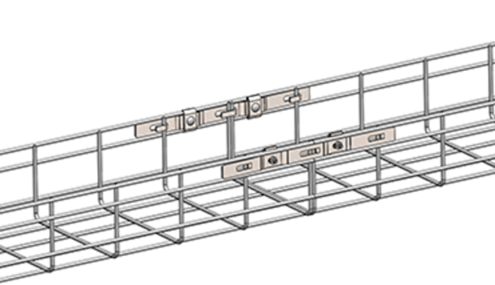 Cope's Quick-Latch saves labor when splicing two cut ends of wire basket together