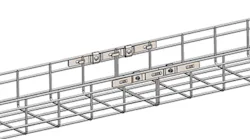 Cope's Quick-Latch saves labor when splicing two cut ends of wire basket together