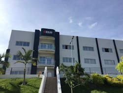 R&M's plant in Minas Gerais, Brazil produces fiber-optic products as well as copper patch cords. R&M's plant in Minas Gerais, Brazil produces fiber-optic products as well as copper patch cords.