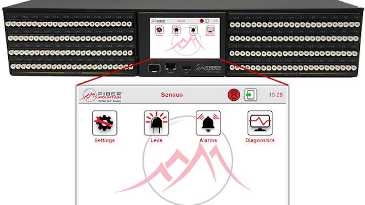 Fiber Mountain launches Sensus; software-controlled patch panel includes sensor fiber-optic cabling, connectivity options