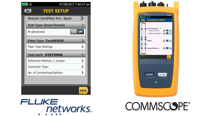 CommScope, Fluke partner to simplify fiber cabling certification in high-performance data center networks
