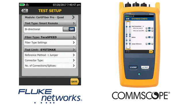 CommScope, Fluke partner to simplify fiber cabling certification in ...