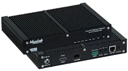 MuxLab’s latest AV-over-IP fiber extender delivers uncompressed 4K/60 video globally