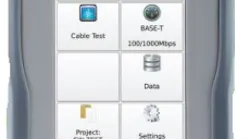 TestPro 100 from AEM tests a cabling link's ability to support 2.5G, 5G, or 10G data rates, and validates Power over Ethernet performance up to 90W.