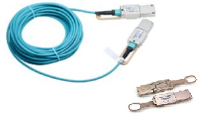 Foxconn unveils CXP2 transceiver and AOC for 300G pluggable fiber-optic links