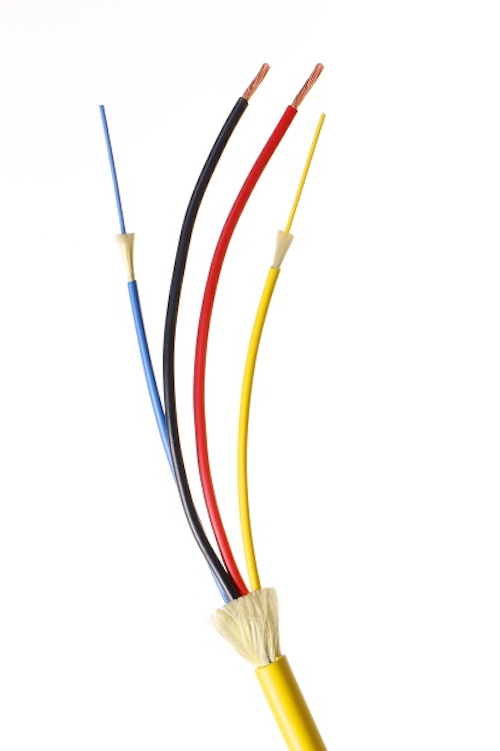 ULlisted hybrid cables from OCC power GPON networks Cabling