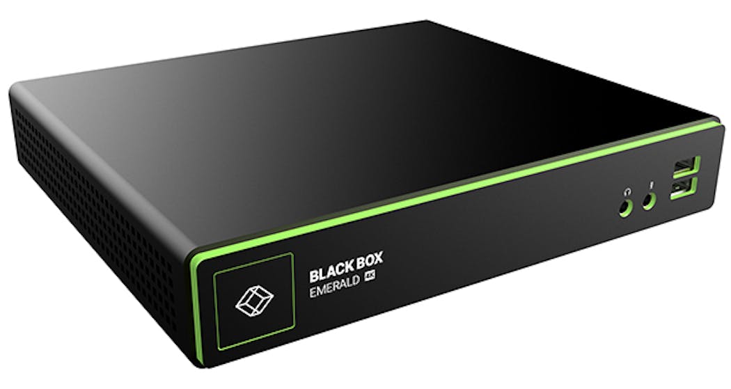 Black Box launches Emerald Unified KVM platform, supports hybrid IP environments with mixed network connections, resolutions including UHD/4K