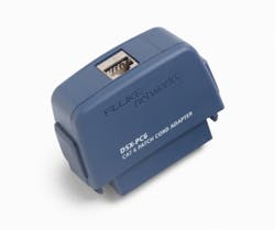 Adapters newly available from Fluke Networks allow installers to certify modular plug terminated link (MPTL) installations to the draft ANSI/TIA-568.2-D standard.