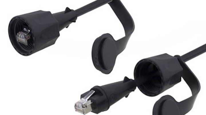 L-com adds IP67 Category 5e/6 dual-use waterproof Ethernet cables