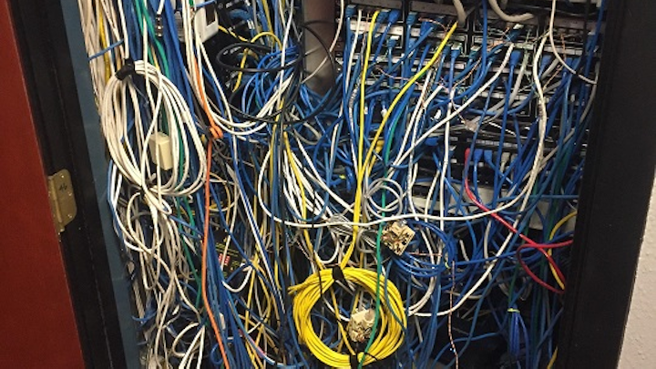 Cabling clean-up service fixes 'knotwork' problems