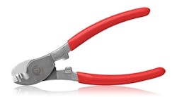 Jonard Tools' JIC-625 Copper Coax and Network Cable Cutter works on all types of soft copper coaxial and twisted-pair cables. Jonard Tools' JIC-625 Copper Coax and Network Cable Cutter works on all types of soft copper coaxial and twisted-pair cables.