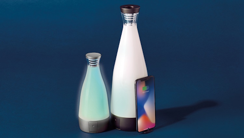 AR-stylized wireless charging station forms custom room centerpiece: Gloo