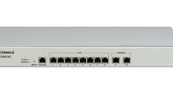 Microsemi&apos;s PDS-208G plenum-rated, fanless, in-ceiling switch provides 8 ports of PoE power in support of smart building applications like PoE lighting, WiFi, IP surveillance, digital signage and more.