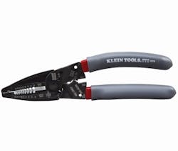 The Klein-Kurve Wire Stripper/Crimper is a multifunction cable installation tool that cuts, strips, crimps, shears, and twists. The Klein-Kurve Wire Stripper/Crimper is a multifunction cable installation tool that cuts, strips, crimps, shears, and twists.
