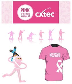 CXtec and CABLExpress launch &apos;pink cable&apos; promo for Breast Cancer Awareness Month