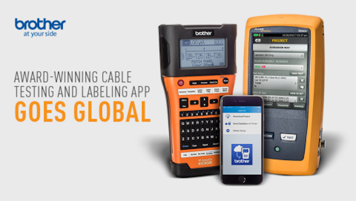 Brother Mobile Solutions launches iLink&Label mobile app for integrated cable testing and labeling