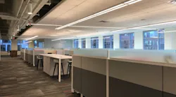 Kraus-Anderson's VP of information technology, Mike Benz, pointed out that the headquarters' open ceiling architecture makes the discreet nature of a passive optical LAN attractive.