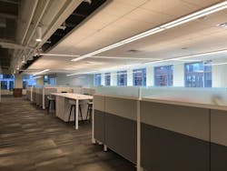 Kraus-Anderson&apos;s VP of information technology, Mike Benz, pointed out that the headquarters&apos; open ceiling architecture makes the discreet nature of a passive optical LAN attractive.