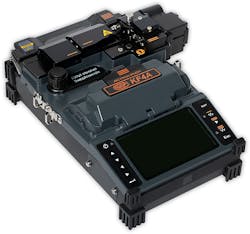 Active cladding alignment fusion splicer performs 5 all-in-one functions