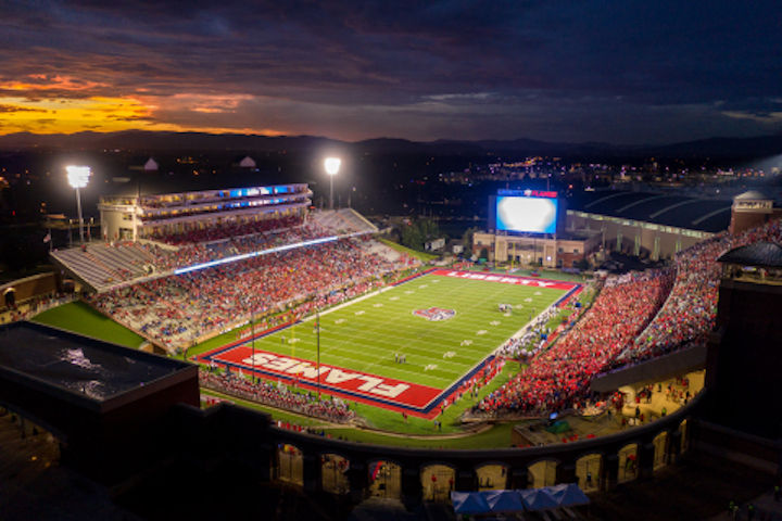 Liberty University deploys Aruba's stadium wireless network platform for inaugural D1 football season