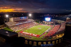 Liberty University deploys Aruba's stadium wireless network platform for inaugural D1 football season Liberty University deploys Aruba's stadium wireless network platform for inaugural D1 football season