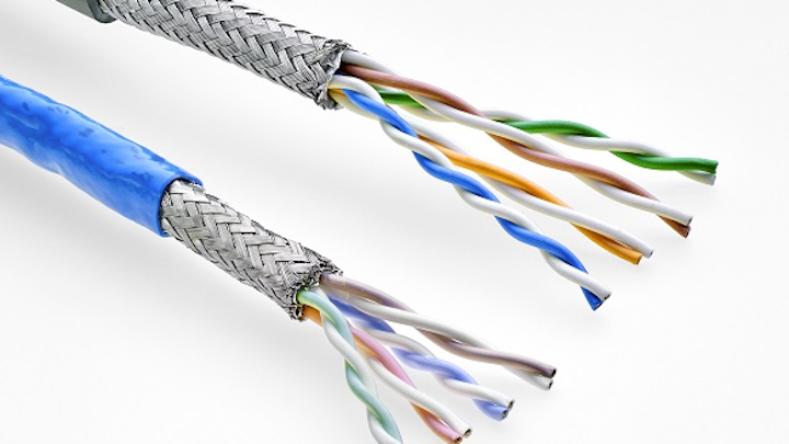 TE Connectivity’s Raychem Cat 5e Ethernet cable performs under extreme temperatures
