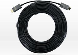 FSR&apos;s Next Generation Digital Ribbon Cable is a hybrid fiber-copper cable that allows high-speed, high-definition HDMI signal transmission over distances of up to 328 feet.