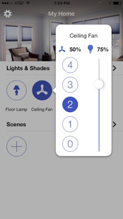 Lutron expands smart home wireless control capabilities to ceiling fans
